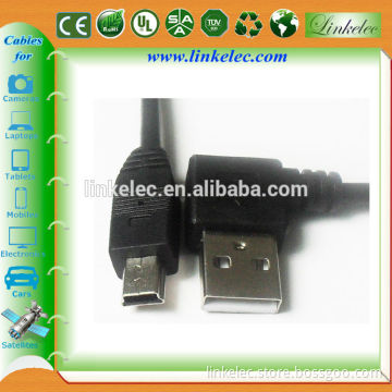 Good Quality USB 2.0 Cable 28 / 24 awg usb cables mini USB Cable For Smartphone